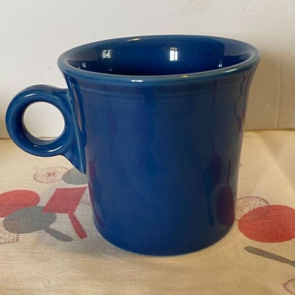 Fiestaware Lapis Classic Ring Handle 10.4 Oz Mug - Picture 1 of 5